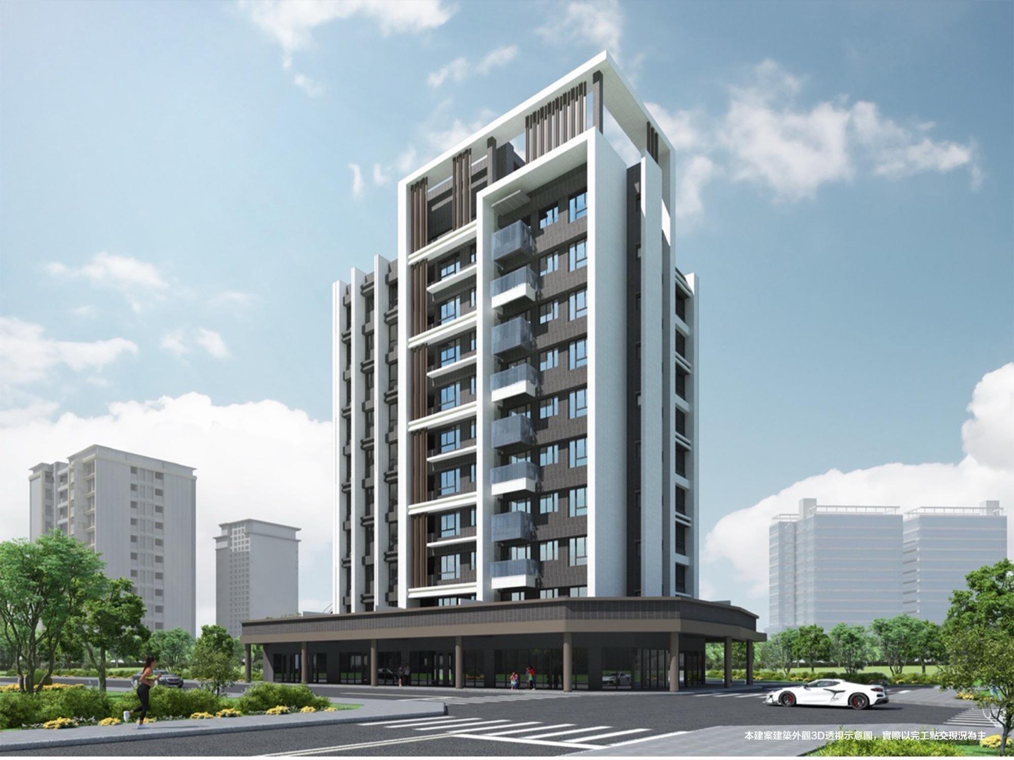 謙君|蘭陽菁英教育核心X成熟商圈X部署充電樁,Alfa Safe 耐震建築(內有裝潢實品屋照片)