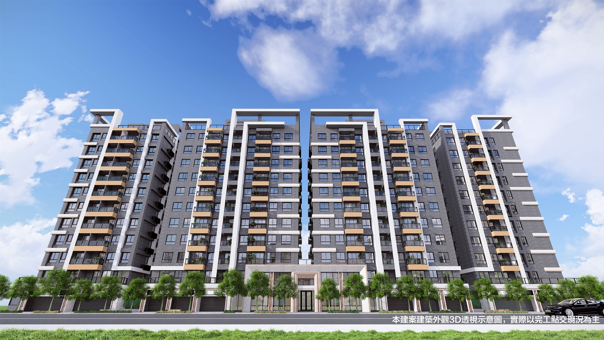 和發龍潭案｜豐中城｜萬坪聯合造鎮，約120米濳龍國小，龍潭交流道約9分鐘，訂簽3%輕鬆付款